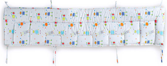 Rythmos Baby Duvet Cover Set With Pillowcase Robot Chat Multicolour 110x160cm