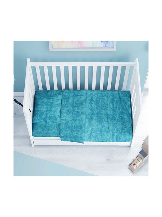Dimcol Baby Bettbezug turquoise 120x160cm.