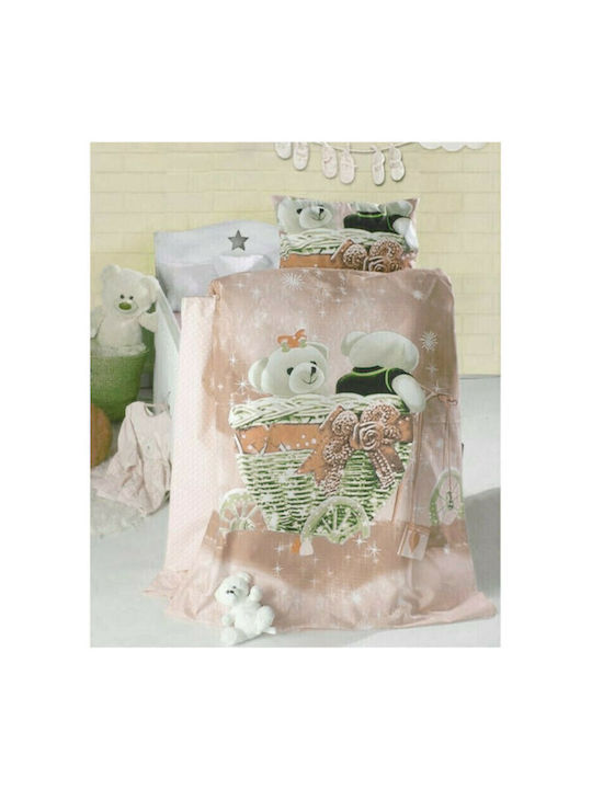 Beboulino Baby Duvet Cover Dream Beige 110x150cm