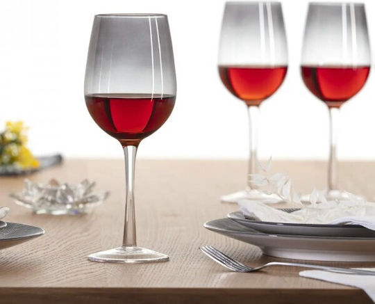 Sauvage Set Pahare De Vin Pahar Cu Picior Din Sticlă 380ml 6 Bucăți
