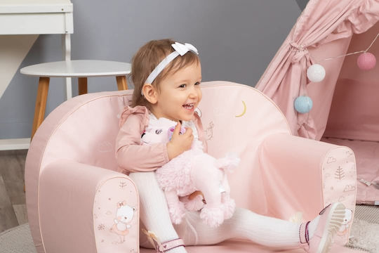 Παιδικό Καναπεδάκι Teddy Μπλε 42x78x35εκ.