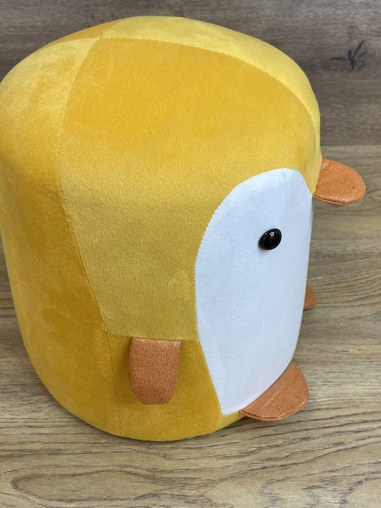 Stool Penguin Yellow 28x34cm
