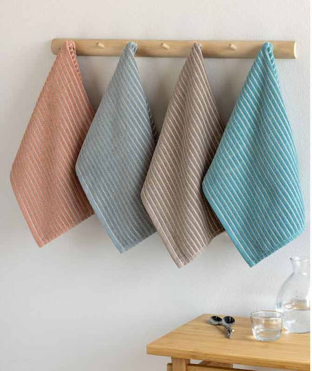 Palamaiki Kity Πετσέτα Κουζίνας από 100% Βαμβάκι 40x50cm 4τμχ