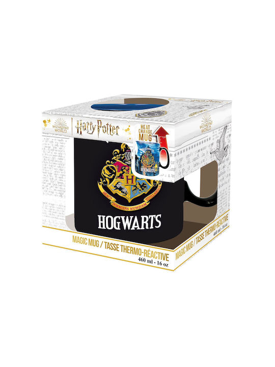 Abysse Hogwarts Heat Change Mug Ceramic Black 460ml