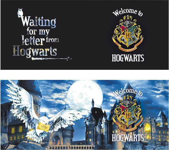 Abysse Hogwarts Heat Change Κούπα Κεραμική Μαύρη 460ml