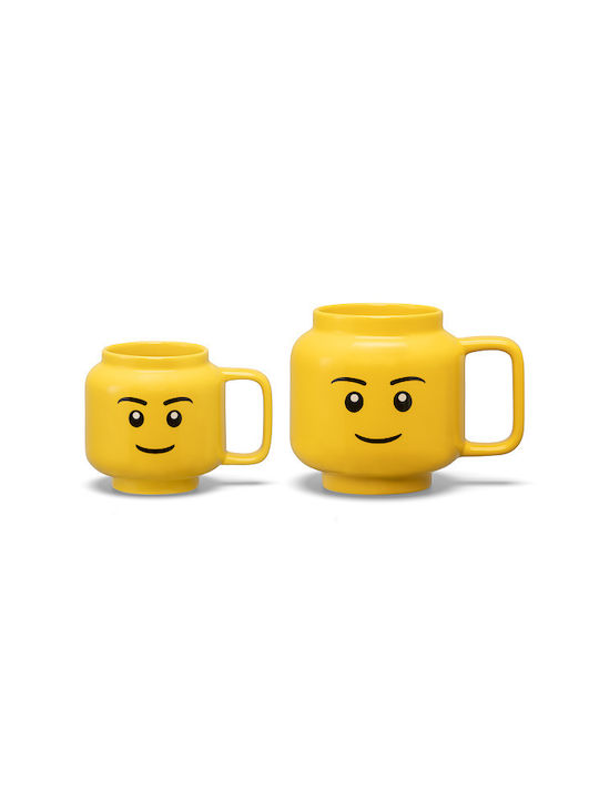 LEGO Cană Ceramică În Diferite Modele Galbenă (Diverse Designuri)