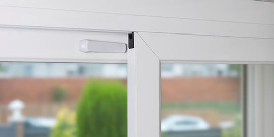 Inofix Door Safety Lock with Sticker made of Plastic in White Color 2.5x1.4cm 1pcs