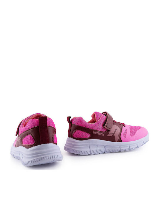 Kids Sneakers with Scratch Fuchsia