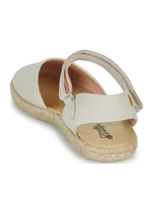 Citrouille Et Compagnie Kinder Espadrilles Beige