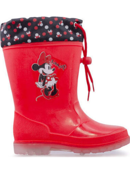 Disney Marvel Dc Minnie Rain Boot Lights Μπότες Φωτάκια D3010356s-0047 Disney Marvel Dc Minnie Rain Boot Lights Μπότες Φωτάκια D3010356s-0047