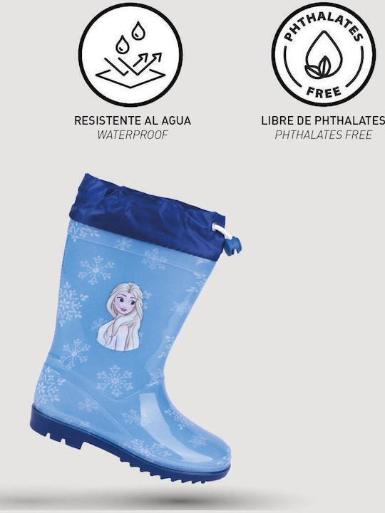 Παιδικές Γαλότσες Frozen Γαλάζιες