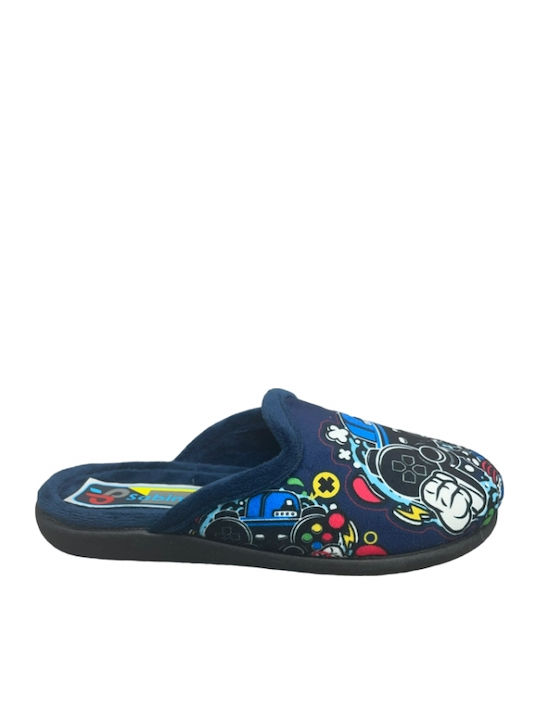 Sabino Kids Slippers Blue