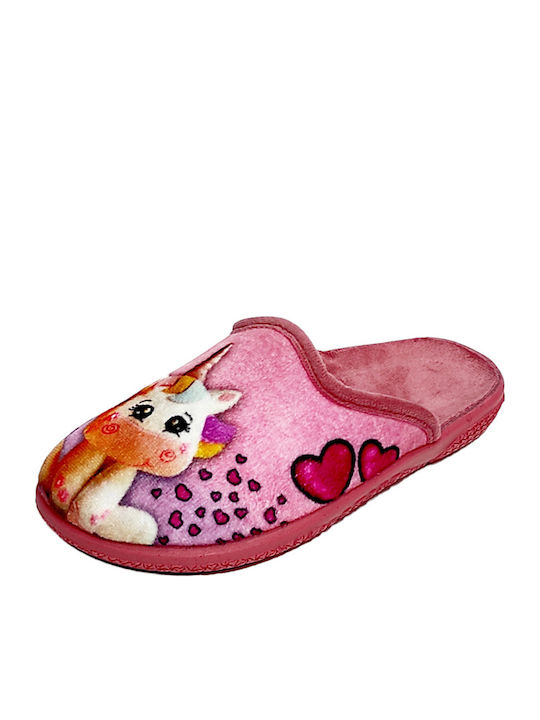 Kids Slippers Girl Fild Anatomic Sportivx.kids-s50 Pink 28-35