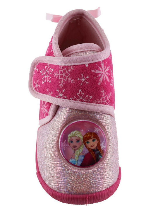 Zak Shoes Παιδικές Παντόφλες Disney Frozen Tzfz007443 Ρόζ