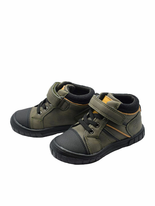 Crecendo Casual Μποτάκια 2031 Army Green