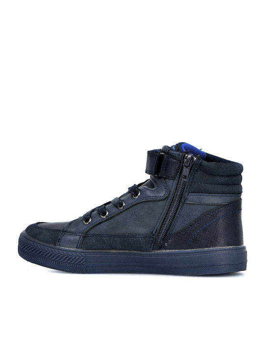 Papistas Kids Kids Boots with Laces Blue