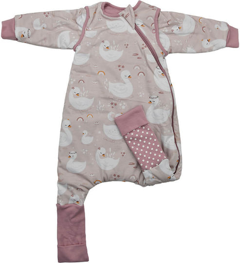 Bebe Stars Winter Baby Schlafsack mit abnehmbaren Ärmeln Winter Schwan