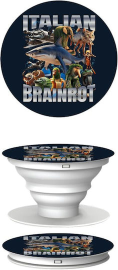 Italian Brainrot Phone Holders Stand White Pop Socket