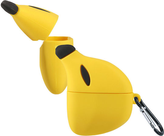 KWmobile Θήκη Σιλικόνης σε Κίτρινο χρώμα για Apple AirPods 3