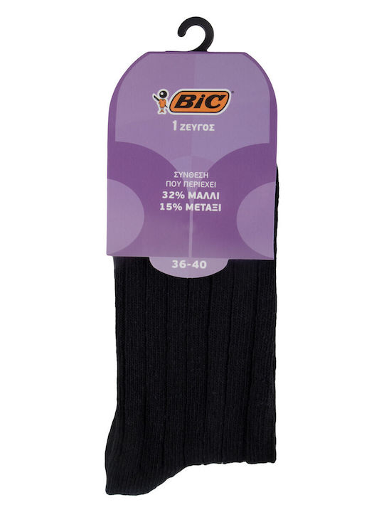 BIC Femei Șosete Black 1Pachet