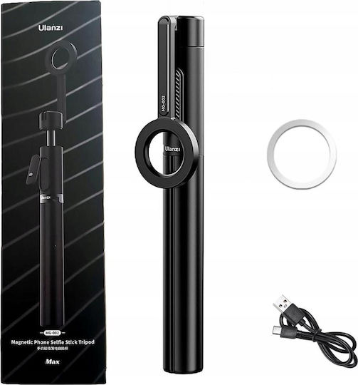 Ulanzi MG-002 Selfie Stick Τρίποδο Κινητού Bluetooth Μαύρο