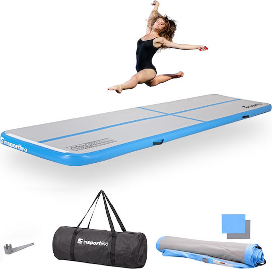 inSPORTline Covor de exerciții fizice pentru Gimnastică Artistică Alb (400x100x10cm)