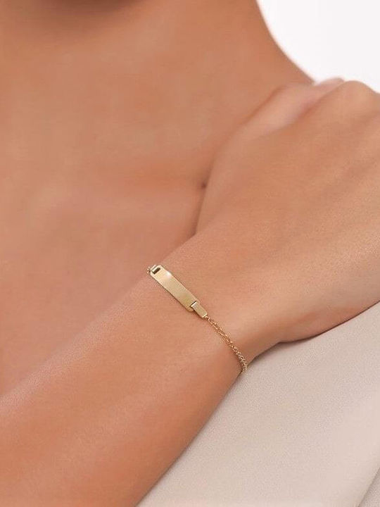 Eforo Kids Bracelet ID Children's ID from Gold 14K