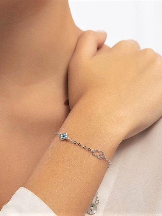 Eforo Kids Bracelet Chain K9 kitten with Σταυρό