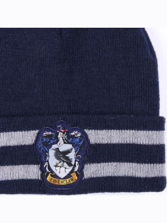 Disney Kids Beanie Set with Scarf Knitted Blue