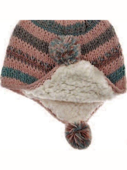 Kinder Mütze Gestrickt Rosa