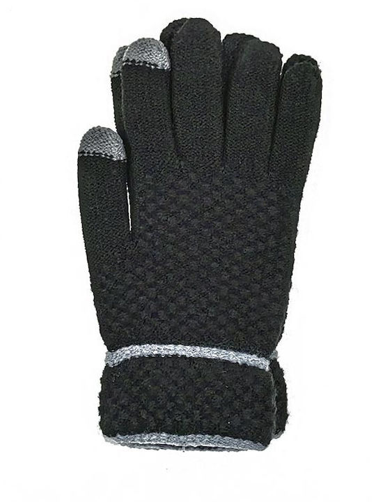 Teen Girls' Knitted Gloves 50346 Green