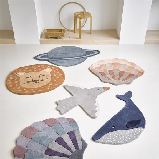 Kinderteppich Decor Kids 141201090080 Bird Brink Campman 90 x 80 cm