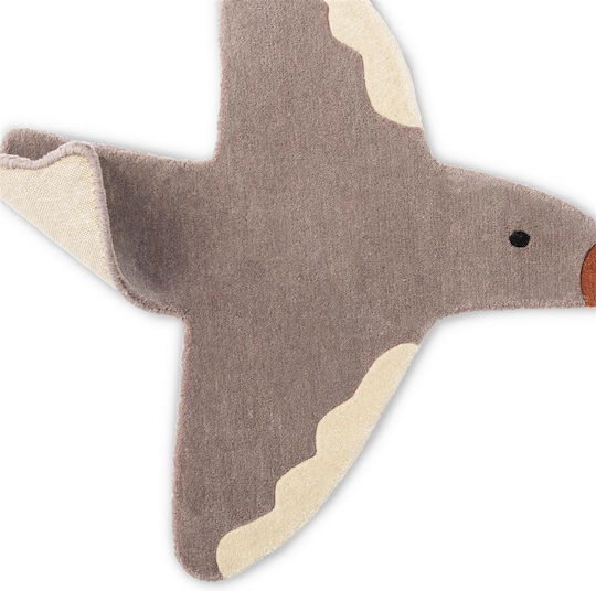 Kinderteppich Decor Kids 141201090080 Bird Brink Campman 90 x 80 cm