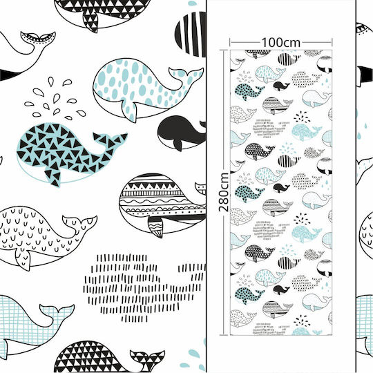 Wallpapere pentru copii Tapet Embosat Delfini