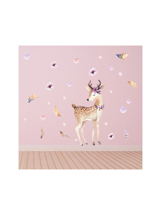 Caravelshop Kinder Wandsticker Wand 122x122cm
