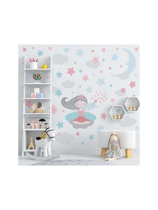 Caravelshop Kinder Wandsticker Wand 70x145cm