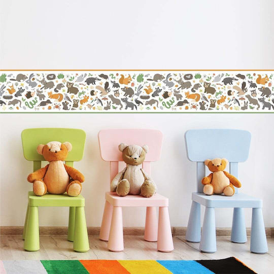 Граница за Стена Красиви Зоофилараки 125x20см