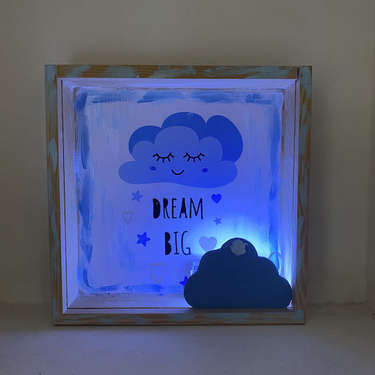 Illuminated Framed Led Carousel Wall Art