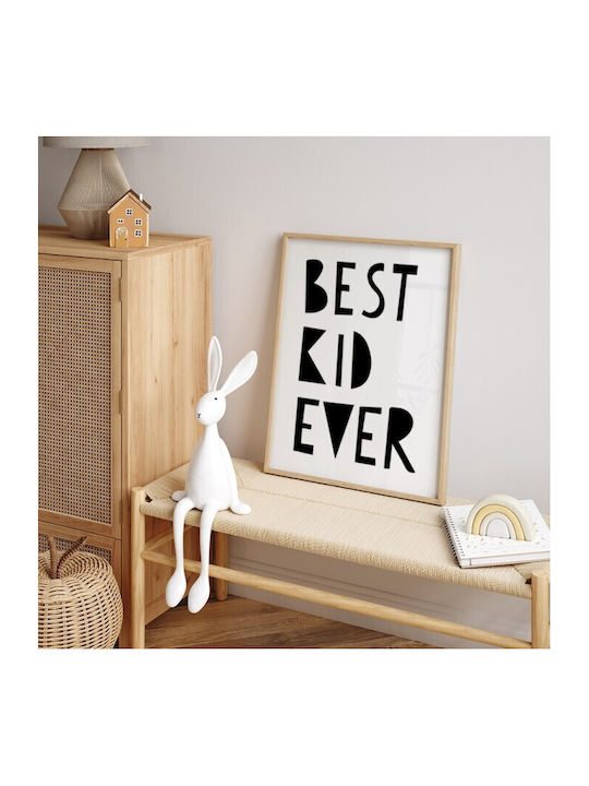 Αφίσες Poster Best Kid Ever Χαρτί 15x20cm
