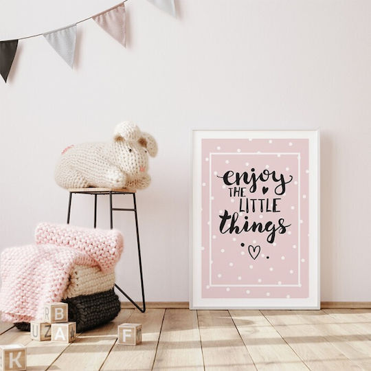 Αφίσες Poster Enjoy Little Things Χαρτί 15x20cm