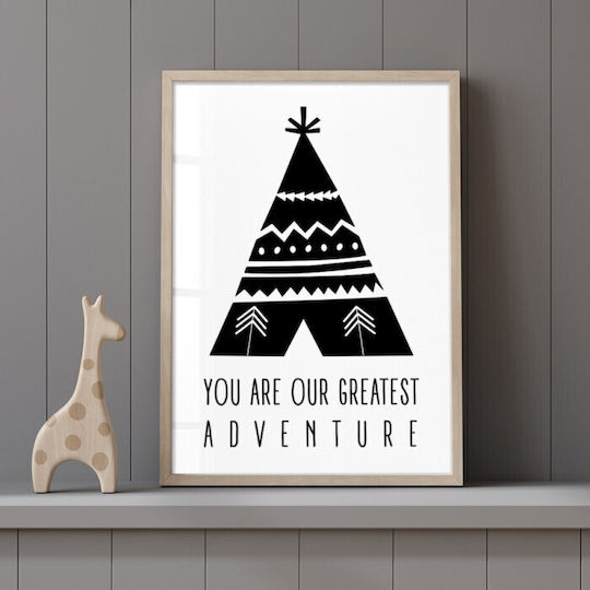 Αφίσες Poster Ινδιάνικη Σκηνή Χαρτί 15x20cm