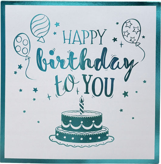 Birthday Card Playing Melody Music Light Cake Led Candle Plays Lights