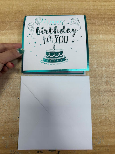Birthday Card Playing Melody Music Light Cake Led Candle Plays Lights