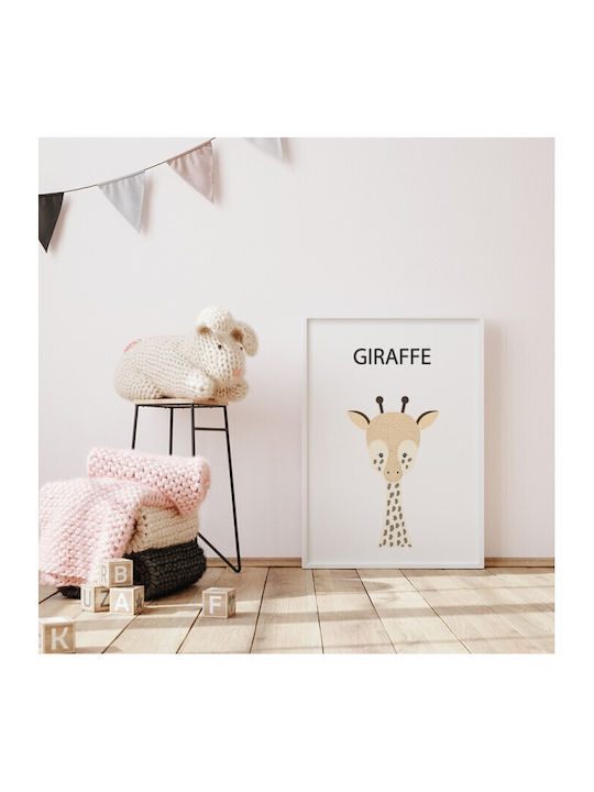 Αφίσες Poster Giraffe Χαρτί 15x20cm