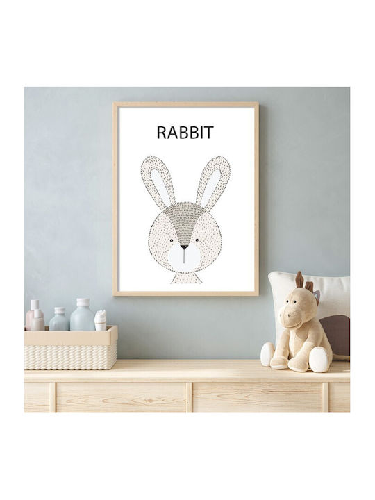 Αφίσες Poster Rabbit Χαρτί 15x20cm