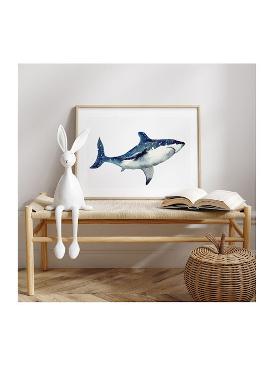 Αφίσες Poster Μπλέ Καρχαρίας Χαρτί 20x15cm