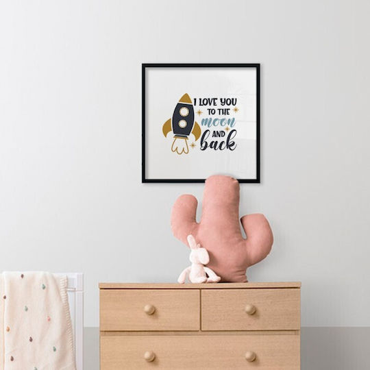 Poster Posters Rocket Phrase Paper 40x40cm