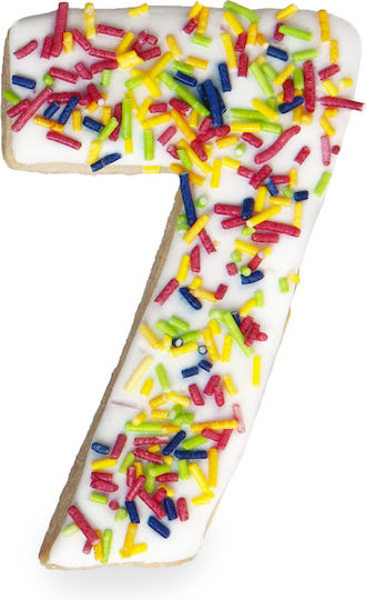 Decupator Biscuiți Cookie Cutter Numărul 7 8cm