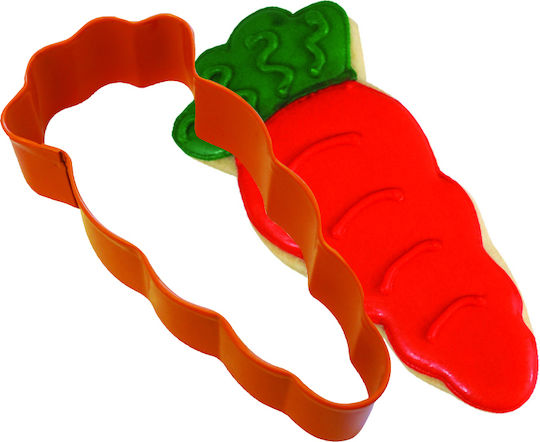 Cookie Cutter Κουπ Πατ Metallisch Karotte 10,2cm