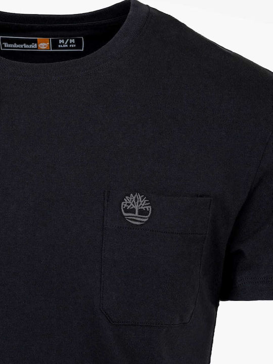 Dunstan River T-shirt Μαυρο